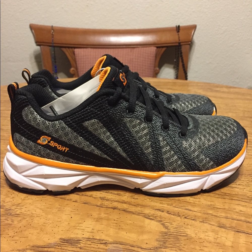 NWT Sport Designed by Sketchers Boys Shoes Size 2 - Picture 4 of 8